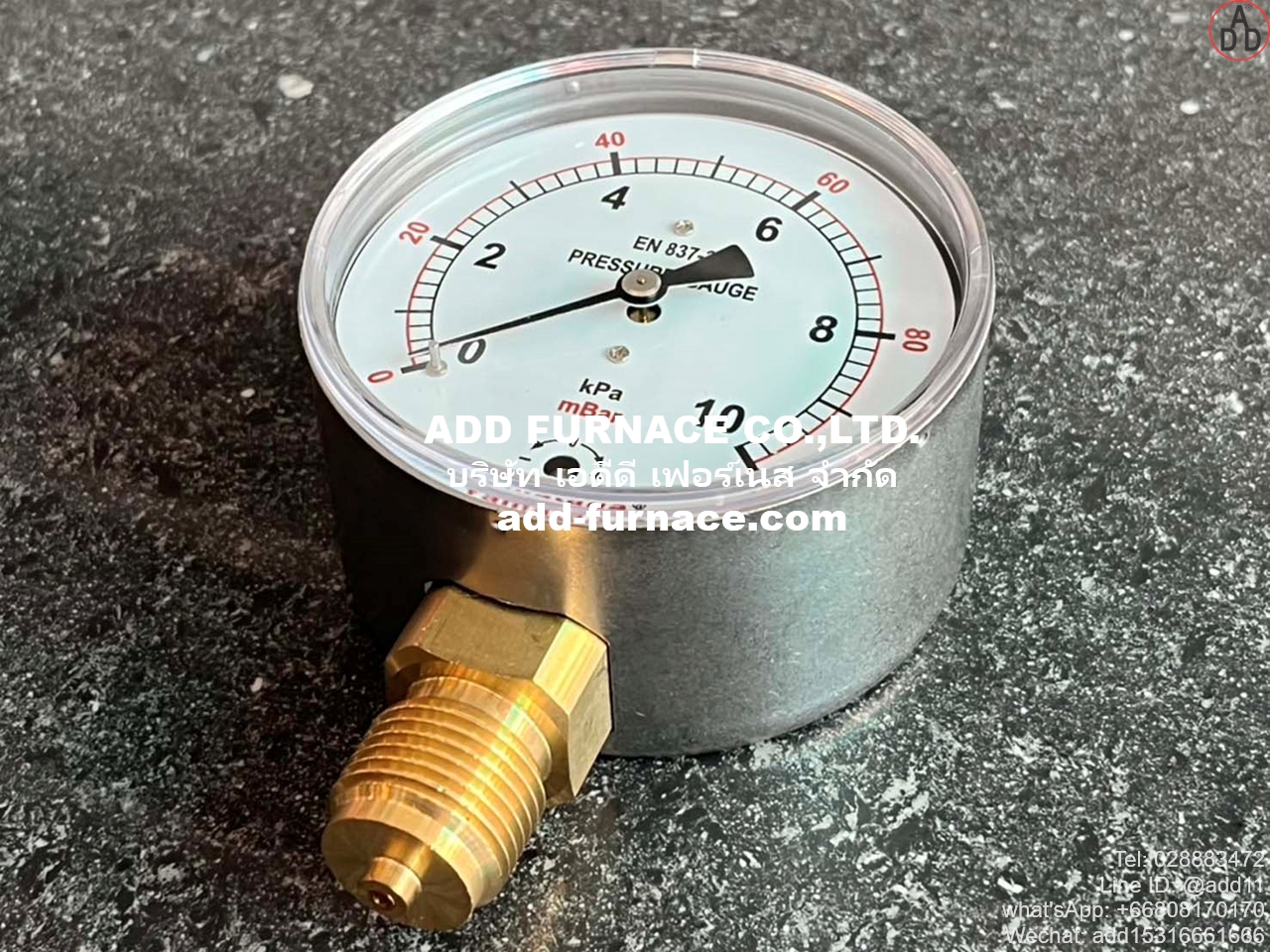 Yamataha Pressure Gauge 0-10kPa(0-100mBar) (12)